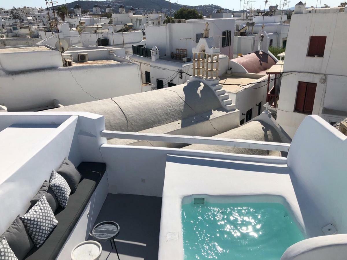 فيلا Roofs Of Chora (Adults Only) Mykonos Town الغرفة الصورة